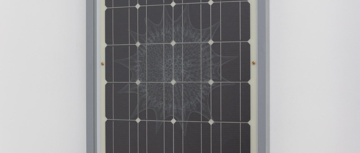 James Bridle, Solar Panels (Radiolaria series), 2022. Photo: James Bridle, Courtesy Nome